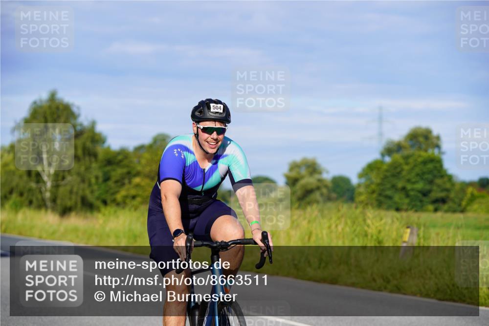31.08.2025 - Elbe Triathlon Hamburg Michael Burmester http://msf.ph/oto/8663511 31.08.2025 09:17:42 Radfahren 173, 504, 539 meine-sportfotos.de