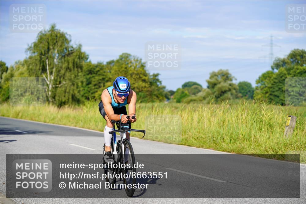 31.08.2025 - Elbe Triathlon Hamburg Michael Burmester http://msf.ph/oto/8663551 31.08.2025 09:17:57 Radfahren 184, 244, 330, 382, 476 meine-sportfotos.de