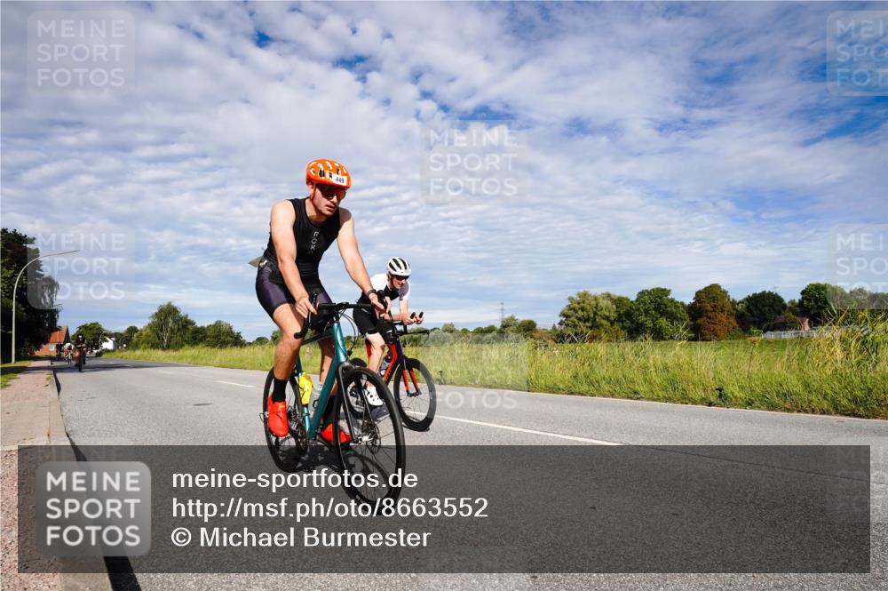 31.08.2025 - Elbe Triathlon Hamburg Michael Burmester http://msf.ph/oto/8663552 31.08.2025 09:39:12 Radfahren 293, 347, 449, 497, 616, 659, 753, 900 meine-sportfotos.de