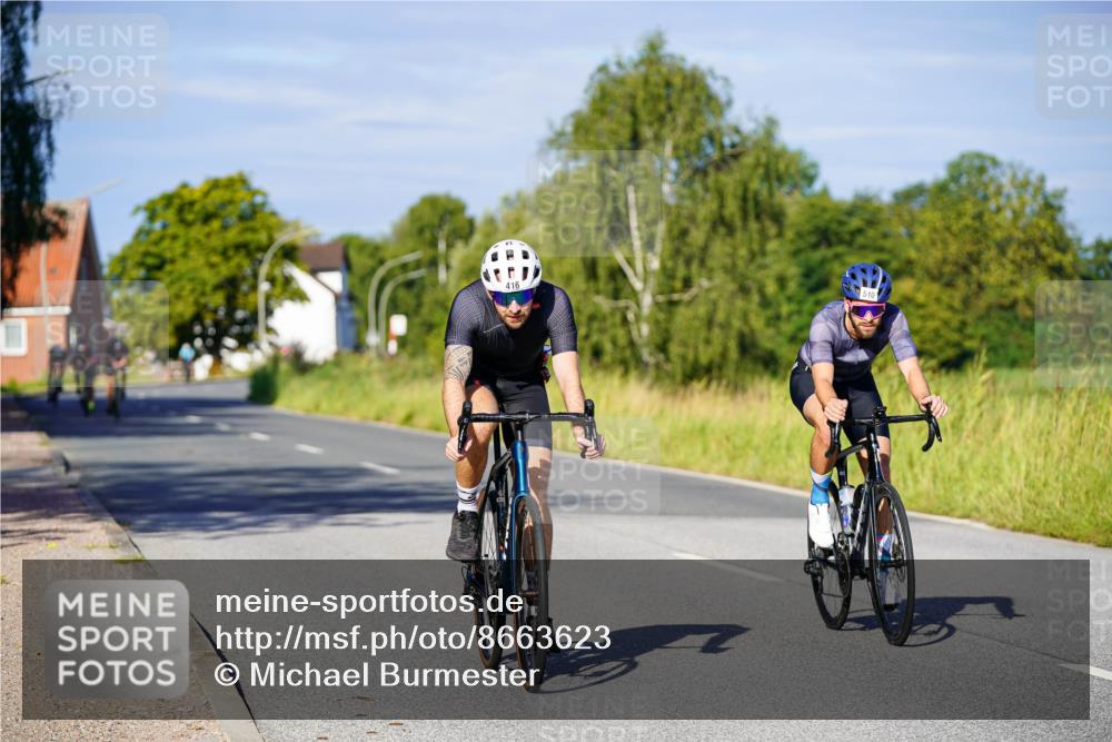 31.08.2025 - Elbe Triathlon Hamburg Michael Burmester http://msf.ph/oto/8663623 31.08.2025 09:18:42 Radfahren 416, 510, 531, 618, 633 meine-sportfotos.de