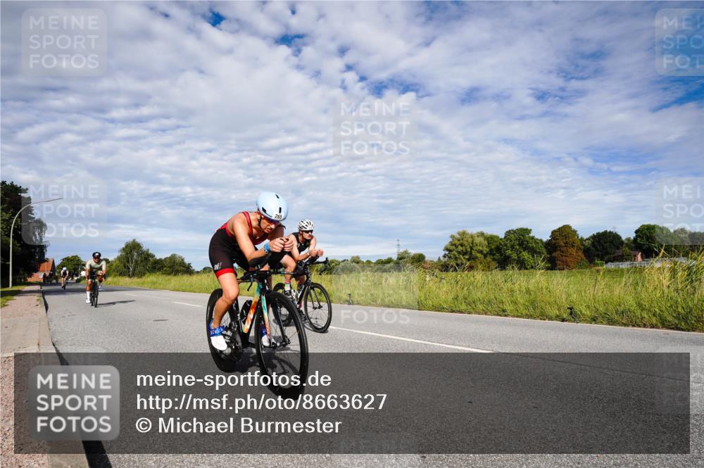 31.08.2025 - Elbe Triathlon Hamburg Michael Burmester http://msf.ph/oto/8663627 31.08.2025 09:40:14 Radfahren 265, 316, 434, 459, 471, 525, 785 meine-sportfotos.de