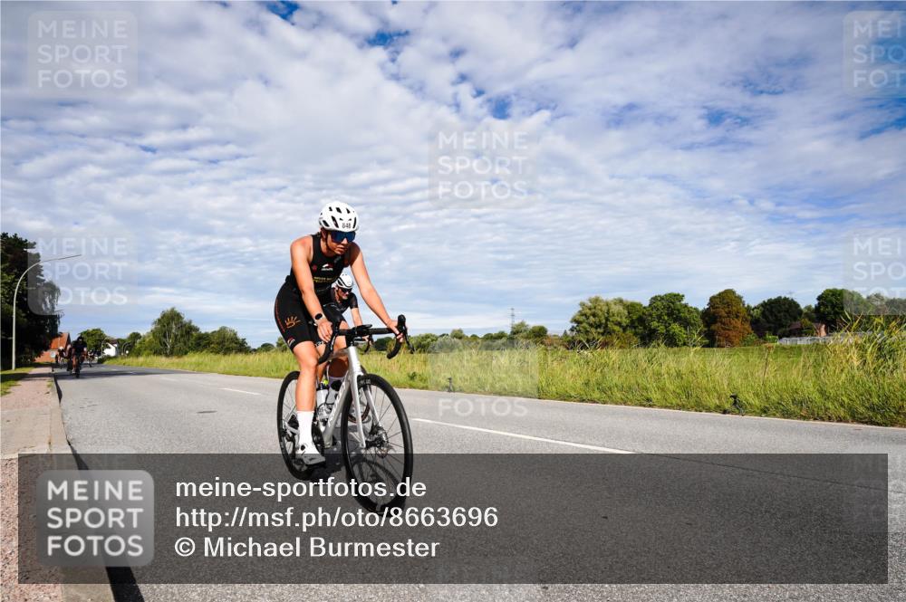 31.08.2025 - Elbe Triathlon Hamburg Michael Burmester http://msf.ph/oto/8663696 31.08.2025 09:41:09 Radfahren 261, 523, 672, 673, 679, 692, 848, 887 meine-sportfotos.de
