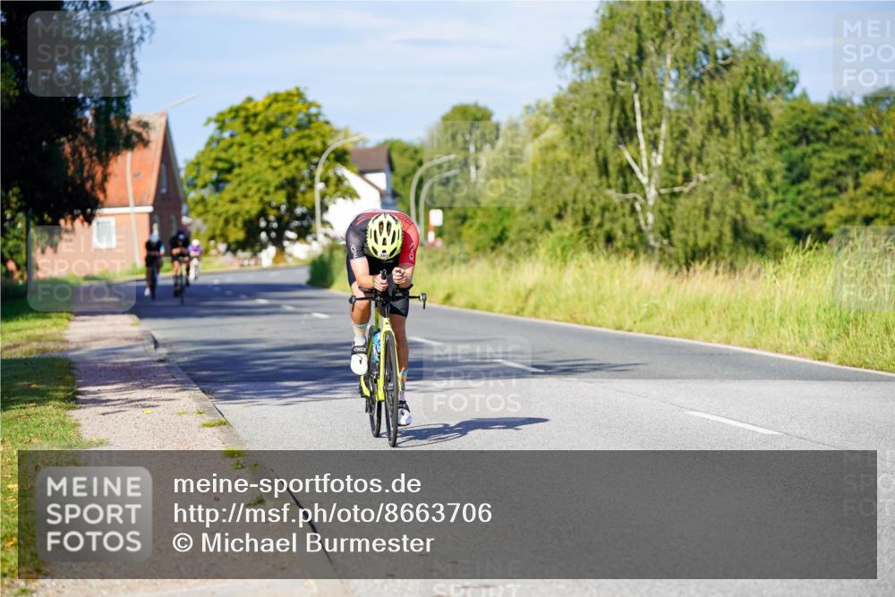 31.08.2025 - Elbe Triathlon Hamburg Michael Burmester http://msf.ph/oto/8663706 31.08.2025 09:19:24 Radfahren 392, 515, 636, 646 meine-sportfotos.de