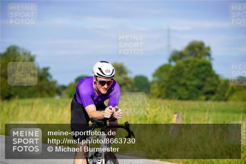 31.08.2025 - Elbe Triathlon Hamburg Michael Burmester http://msf.ph/oto/8663730 31.08.2025 09:19:36 Radfahren 222, 319, 526 meine-sportfotos.de