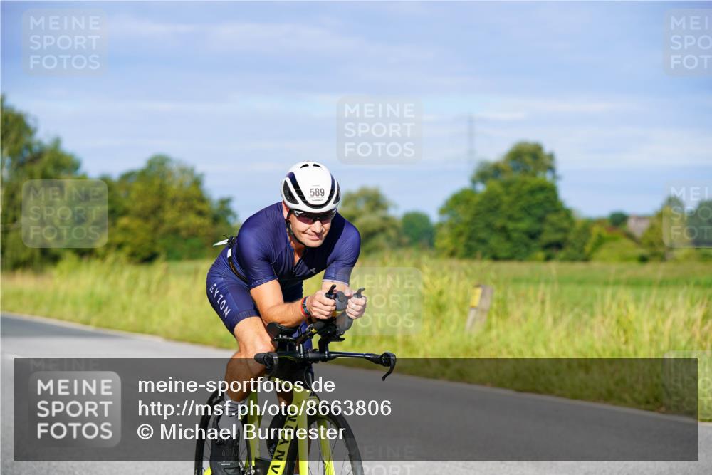 31.08.2025 - Elbe Triathlon Hamburg Michael Burmester http://msf.ph/oto/8663806 31.08.2025 09:20:26 Radfahren 172, 283, 314, 340, 342, 589, 694 meine-sportfotos.de