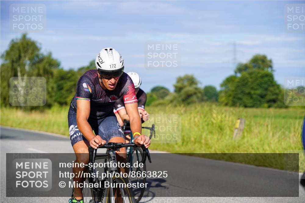 31.08.2025 - Elbe Triathlon Hamburg Michael Burmester http://msf.ph/oto/8663825 31.08.2025 09:20:33 Radfahren 172, 182, 228, 283, 314, 340, 342, 422, 517, 694 meine-sportfotos.de