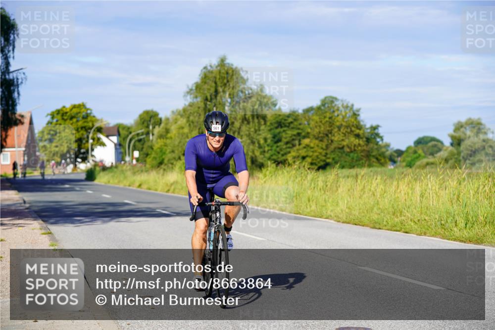 31.08.2025 - Elbe Triathlon Hamburg Michael Burmester http://msf.ph/oto/8663864 31.08.2025 09:20:45 Radfahren 242, 289, 561 meine-sportfotos.de
