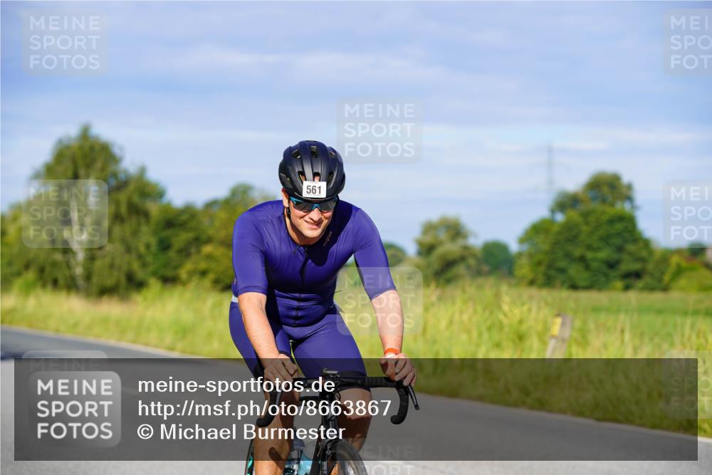 31.08.2025 - Elbe Triathlon Hamburg Michael Burmester http://msf.ph/oto/8663867 31.08.2025 09:20:45 Radfahren 242, 289, 561 meine-sportfotos.de