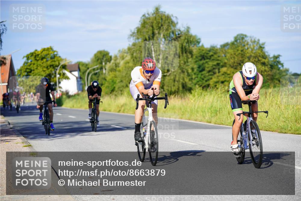 31.08.2025 - Elbe Triathlon Hamburg Michael Burmester http://msf.ph/oto/8663879 31.08.2025 09:20:54 Radfahren 372, 458, 482, 537, 553 meine-sportfotos.de