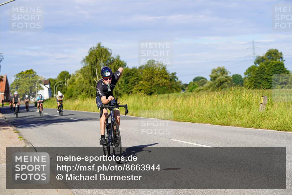 31.08.2025 - Elbe Triathlon Hamburg Michael Burmester http://msf.ph/oto/8663944 31.08.2025 09:21:09 Radfahren 207, 215, 257, 313, 375, 388, 428, 441 meine-sportfotos.de