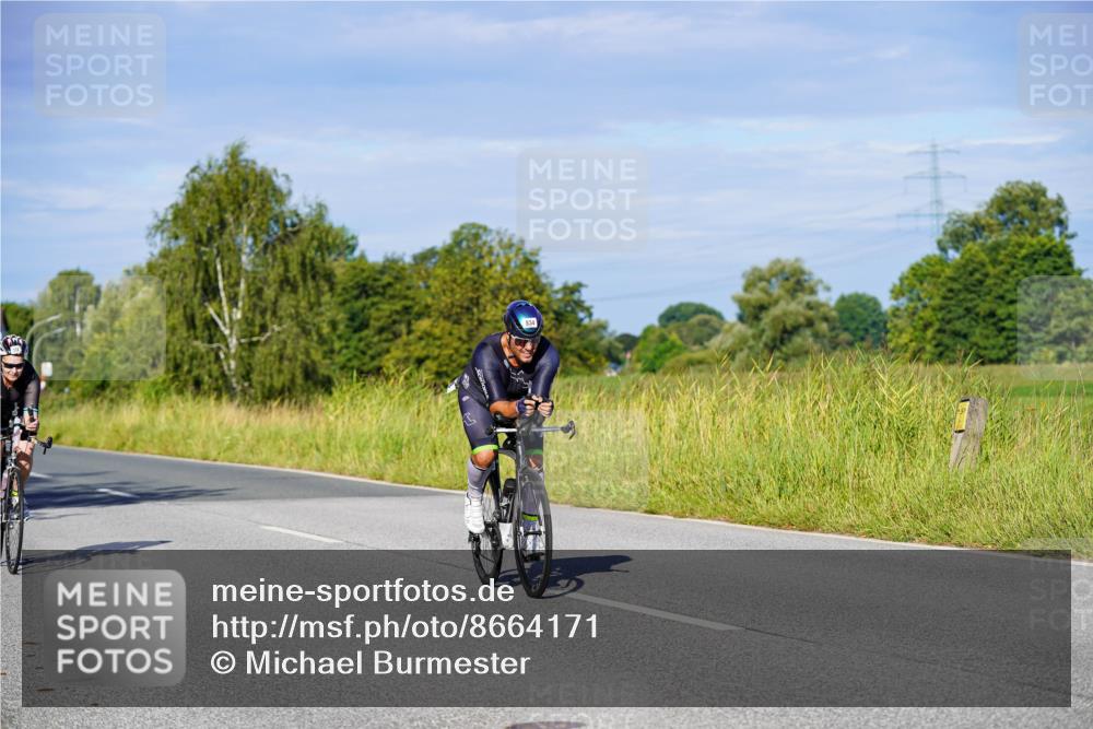 31.08.2025 - Elbe Triathlon Hamburg Michael Burmester http://msf.ph/oto/8664171 31.08.2025 09:22:41 Radfahren 166, 195, 304, 391, 430, 834 meine-sportfotos.de