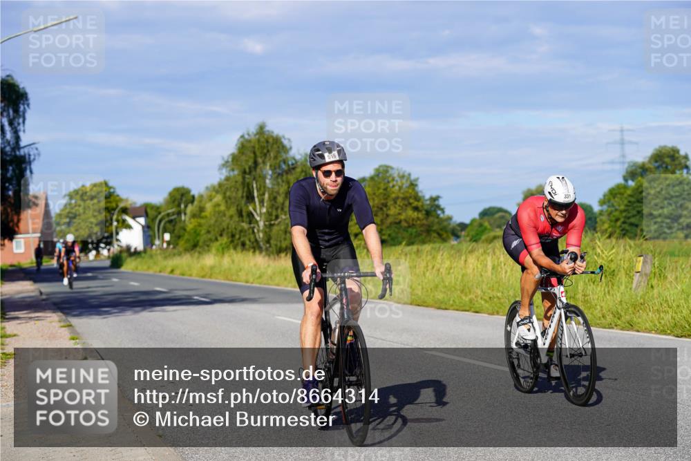 31.08.2025 - Elbe Triathlon Hamburg Michael Burmester http://msf.ph/oto/8664314 31.08.2025 09:23:47 Radfahren 167, 331, 443, 449, 497, 574, 616, 746 meine-sportfotos.de