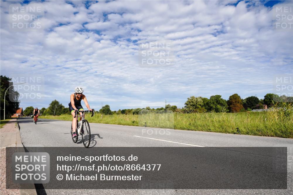 31.08.2025 - Elbe Triathlon Hamburg Michael Burmester http://msf.ph/oto/8664377 31.08.2025 09:51:10 Radfahren 287, 507, 597, 626, 764 meine-sportfotos.de