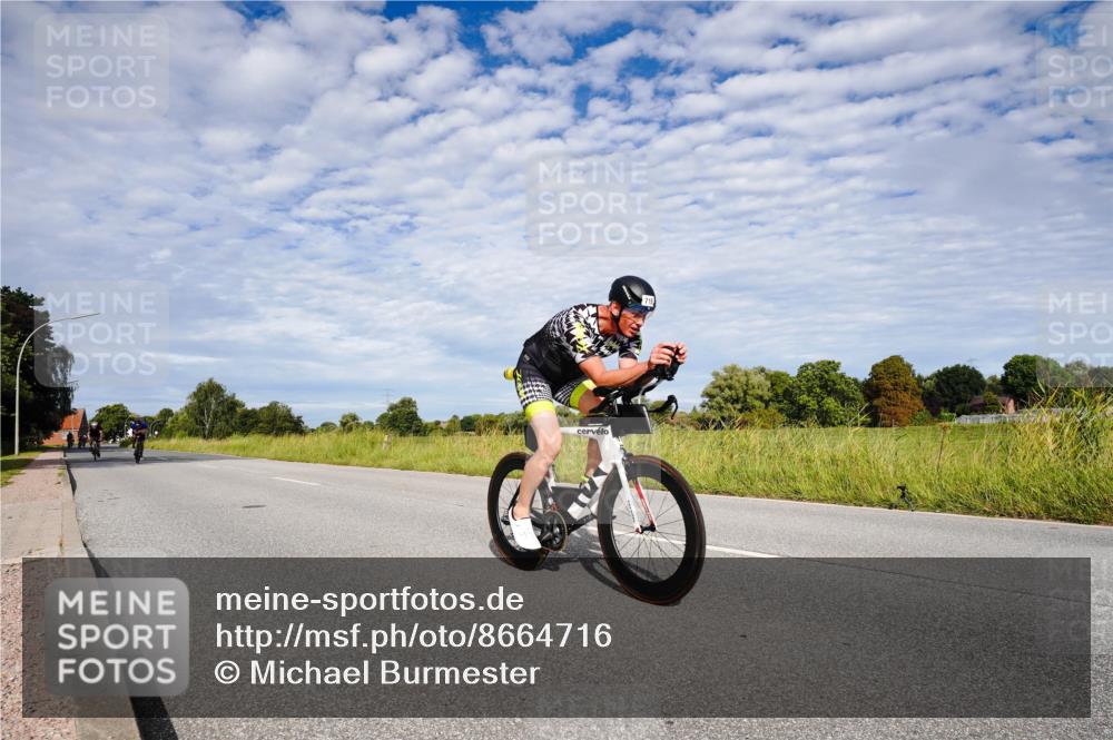 31.08.2025 - Elbe Triathlon Hamburg Michael Burmester http://msf.ph/oto/8664716 31.08.2025 09:56:46 Radfahren 602, 680, 711, 715, 815 meine-sportfotos.de