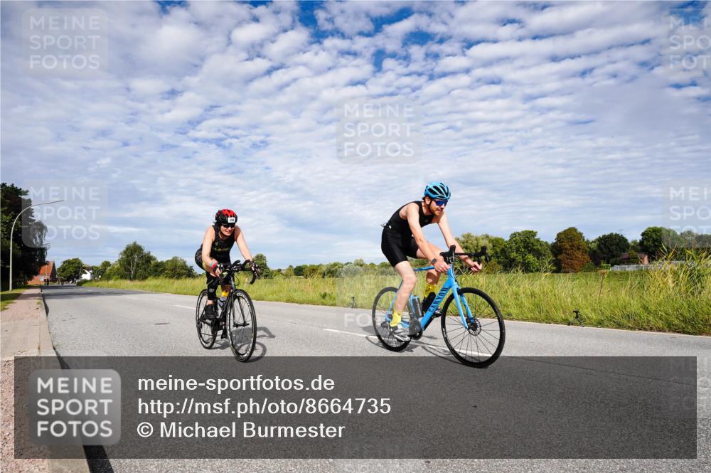 31.08.2025 - Elbe Triathlon Hamburg Michael Burmester http://msf.ph/oto/8664735 31.08.2025 09:57:08 Radfahren 288, 608 meine-sportfotos.de