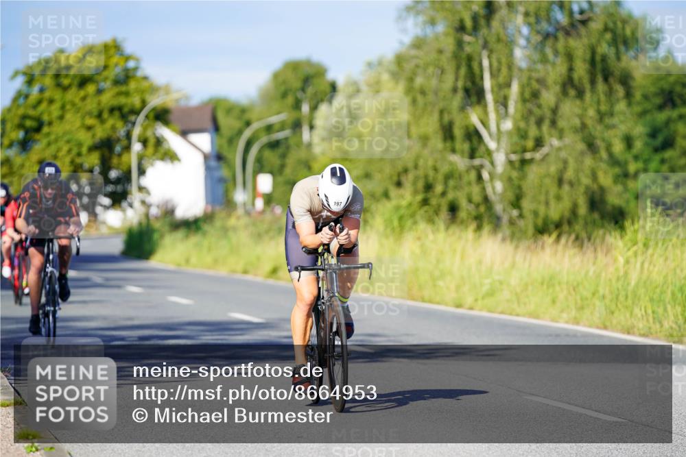 31.08.2025 - Elbe Triathlon Hamburg Michael Burmester http://msf.ph/oto/8664953 31.08.2025 09:27:09 Radfahren 168, 197, 258, 415, 619 meine-sportfotos.de