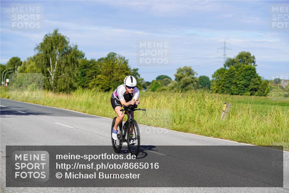 31.08.2025 - Elbe Triathlon Hamburg Michael Burmester http://msf.ph/oto/8665016 31.08.2025 09:27:28 Radfahren 247, 299, 385, 563, 623 meine-sportfotos.de