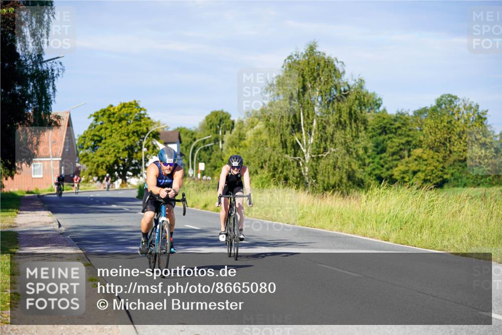 31.08.2025 - Elbe Triathlon Hamburg Michael Burmester http://msf.ph/oto/8665080 31.08.2025 09:27:52 Radfahren 324, 624 meine-sportfotos.de