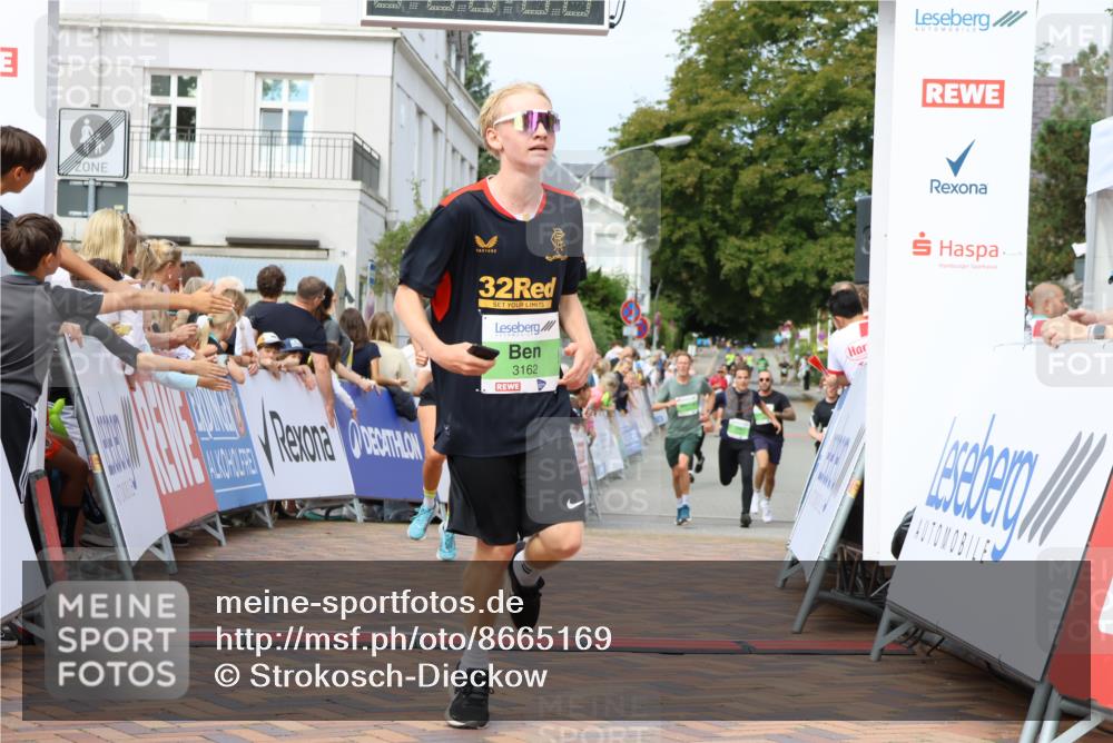 31.08.2025 - 21. Blankeneser Heldenlauf Strokosch-Dieckow http://msf.ph/oto/8665169 31.08.2025 11:00:06 Ziel 3162, 3624, 3691, 3655, 3664 meine-sportfotos.de