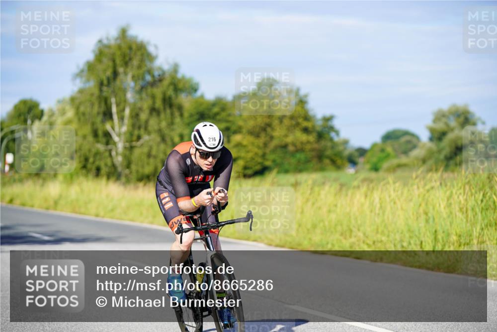 31.08.2025 - Elbe Triathlon Hamburg Michael Burmester http://msf.ph/oto/8665286 31.08.2025 09:29:01 Radfahren 216, 259, 292 meine-sportfotos.de