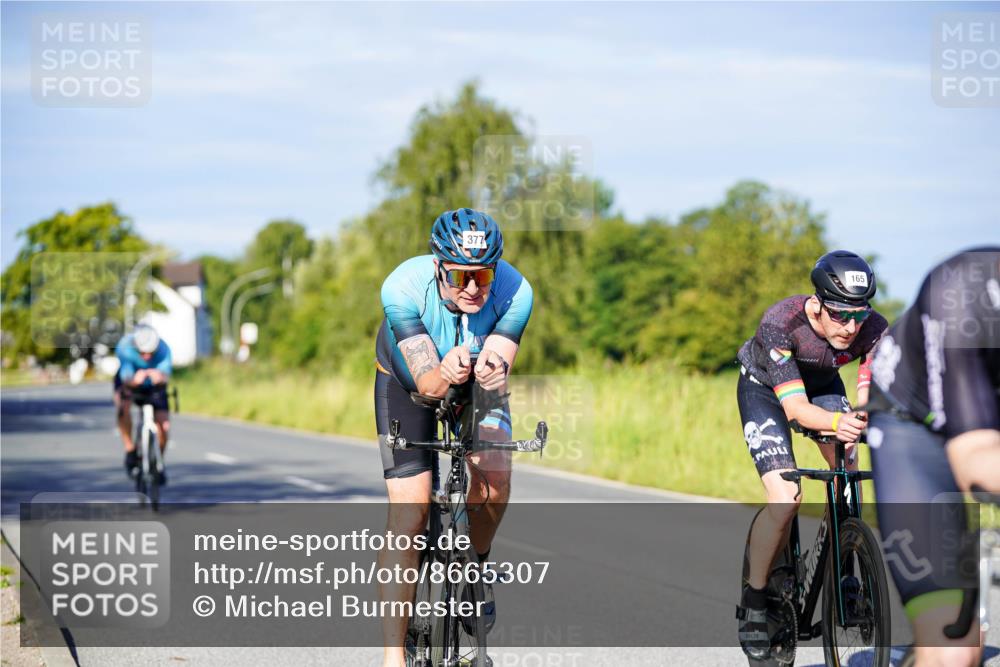 31.08.2025 - Elbe Triathlon Hamburg Michael Burmester http://msf.ph/oto/8665307 31.08.2025 09:29:12 Radfahren 165, 359, 360, 377, 660 meine-sportfotos.de
