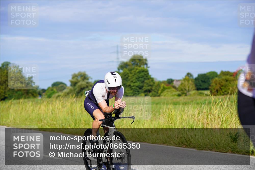 31.08.2025 - Elbe Triathlon Hamburg Michael Burmester http://msf.ph/oto/8665350 31.08.2025 09:29:36 Radfahren 286, 419, 522, 598 meine-sportfotos.de