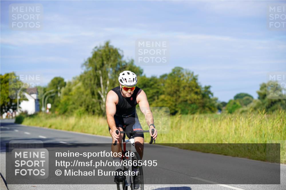 31.08.2025 - Elbe Triathlon Hamburg Michael Burmester http://msf.ph/oto/8665495 31.08.2025 09:30:27 Radfahren 170, 280, 469, 533 meine-sportfotos.de