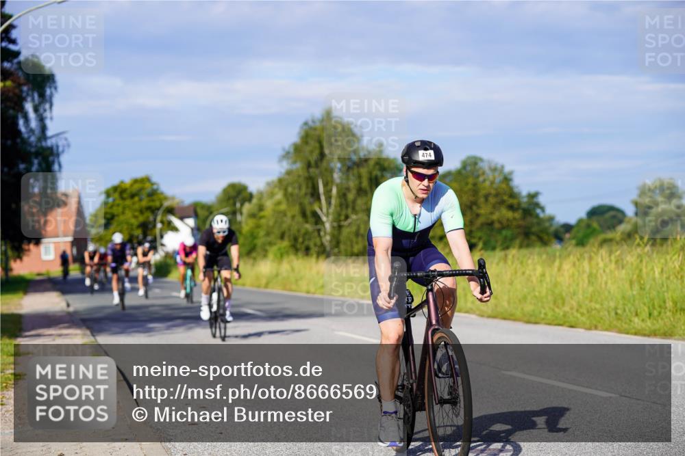 31.08.2025 - Elbe Triathlon Hamburg Michael Burmester http://msf.ph/oto/8666569 31.08.2025 09:37:24 Radfahren 331, 474, 479, 529, 530, 638, 728, 741, 918 meine-sportfotos.de