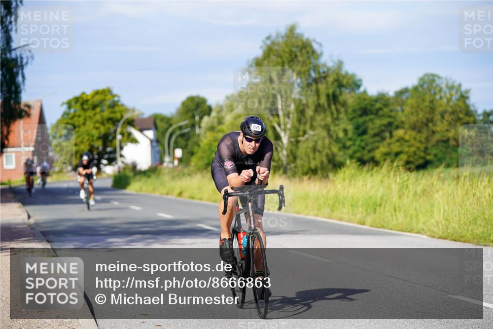 31.08.2025 - Elbe Triathlon Hamburg Michael Burmester http://msf.ph/oto/8666863 31.08.2025 09:38:46 Radfahren 373, 521, 596, 639, 642 meine-sportfotos.de