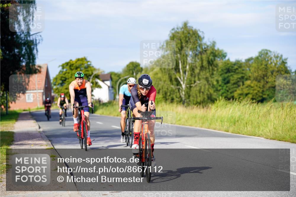 31.08.2025 - Elbe Triathlon Hamburg Michael Burmester http://msf.ph/oto/8667112 31.08.2025 09:40:23 Radfahren 279, 288, 301, 406, 459, 462, 625, 627 meine-sportfotos.de