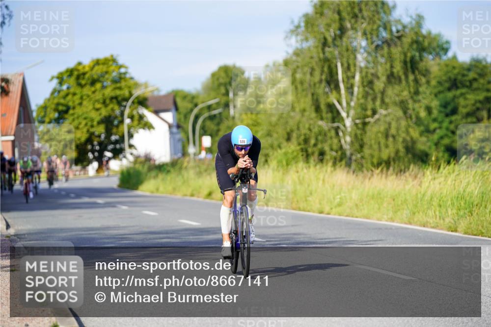 31.08.2025 - Elbe Triathlon Hamburg Michael Burmester http://msf.ph/oto/8667141 31.08.2025 09:40:35 Radfahren 535, 805 meine-sportfotos.de