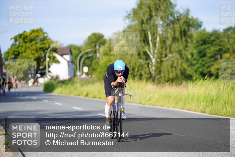 31.08.2025 - Elbe Triathlon Hamburg Michael Burmester http://msf.ph/oto/8667144 31.08.2025 09:40:35 Radfahren 535, 805 meine-sportfotos.de