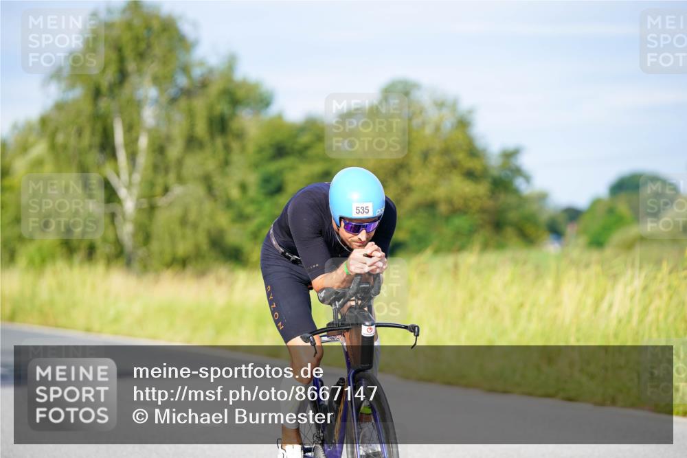 31.08.2025 - Elbe Triathlon Hamburg Michael Burmester http://msf.ph/oto/8667147 31.08.2025 09:40:35 Radfahren 535, 805 meine-sportfotos.de