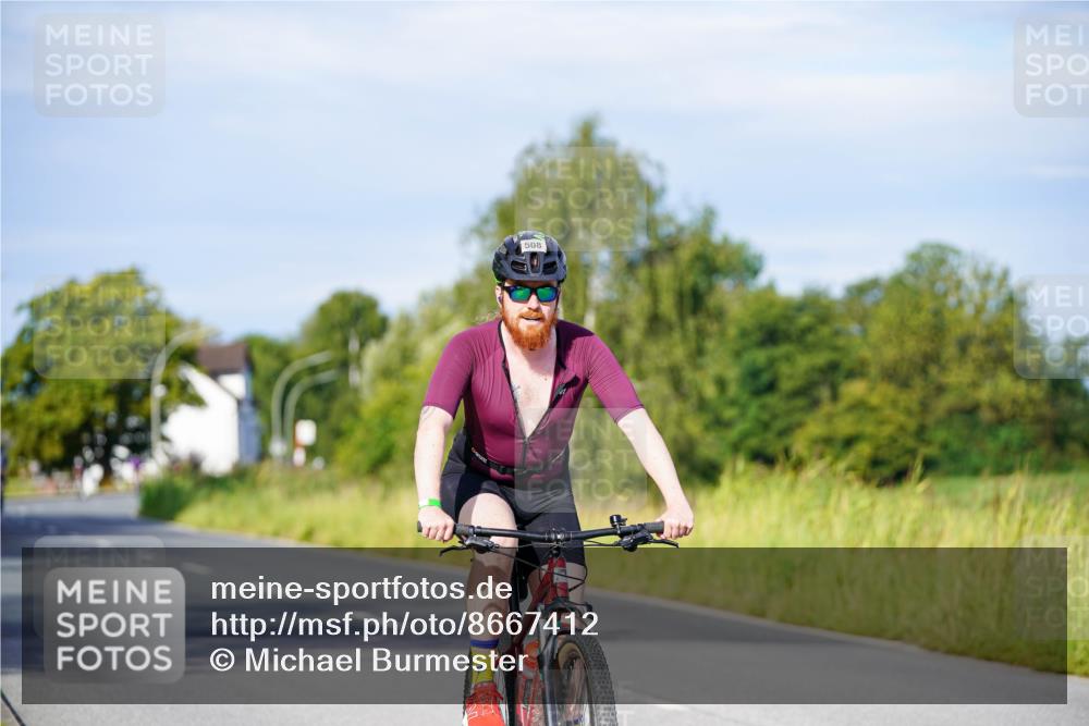 31.08.2025 - Elbe Triathlon Hamburg Michael Burmester http://msf.ph/oto/8667412 31.08.2025 09:42:03 Radfahren 465, 487, 508, 722 meine-sportfotos.de