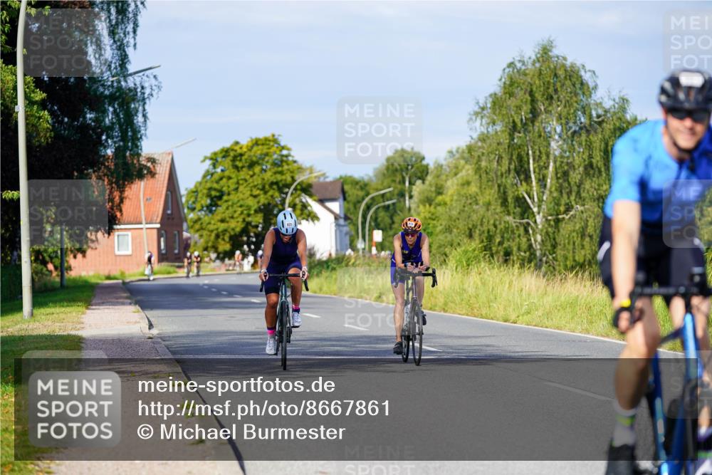 31.08.2025 - Elbe Triathlon Hamburg Michael Burmester http://msf.ph/oto/8667861 31.08.2025 09:44:33 Radfahren 360, 667, 825, 919 meine-sportfotos.de