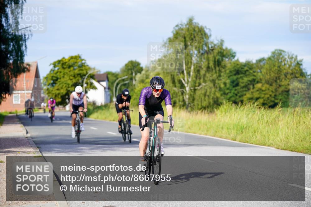 31.08.2025 - Elbe Triathlon Hamburg Michael Burmester http://msf.ph/oto/8667955 31.08.2025 09:45:05 Radfahren 409, 469, 646, 720, 896 meine-sportfotos.de