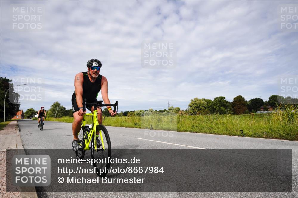 31.08.2025 - Elbe Triathlon Hamburg Michael Burmester http://msf.ph/oto/8667984 31.08.2025 11:00:40 Radfahren 1275, 1306, 1391 meine-sportfotos.de