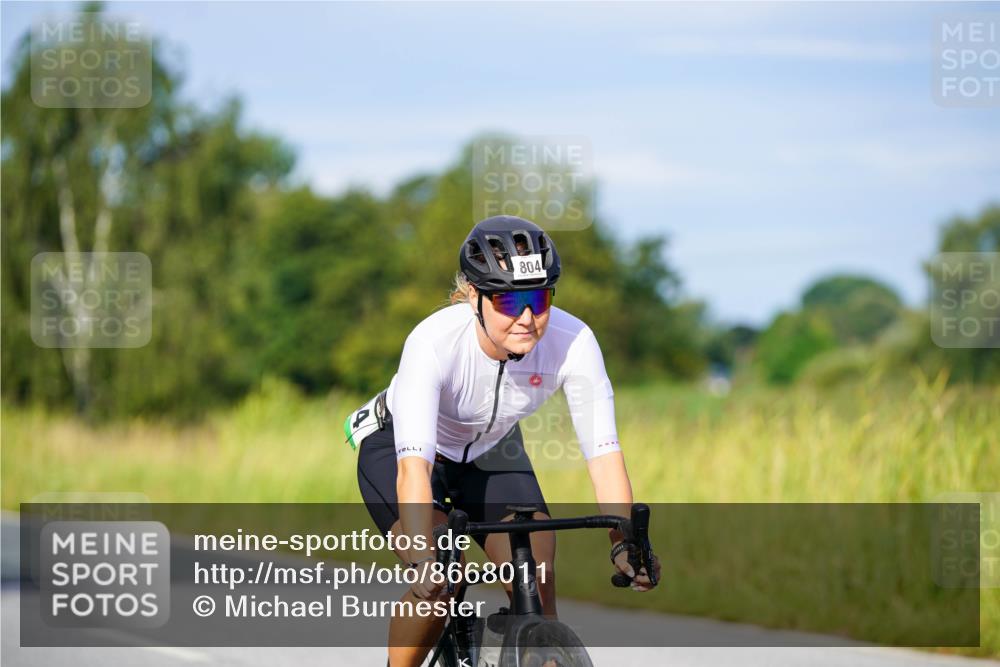 31.08.2025 - Elbe Triathlon Hamburg Michael Burmester http://msf.ph/oto/8668011 31.08.2025 09:45:20 Radfahren 489, 804 meine-sportfotos.de