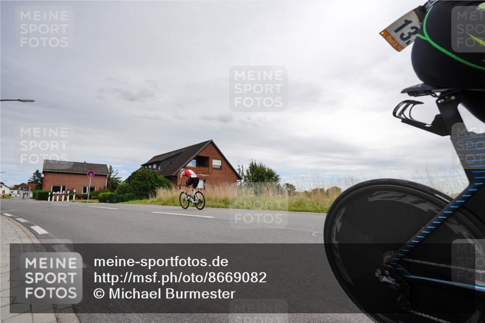 31.08.2025 - Elbe Triathlon Hamburg Michael Burmester http://msf.ph/oto/8669082 31.08.2025 14:07:52 Radfahren 133 meine-sportfotos.de