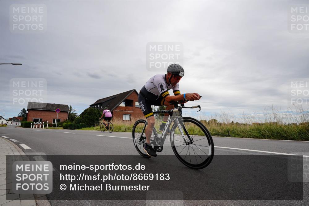 31.08.2025 - Elbe Triathlon Hamburg Michael Burmester http://msf.ph/oto/8669183 31.08.2025 14:11:07 Radfahren 157, 159, 164 meine-sportfotos.de