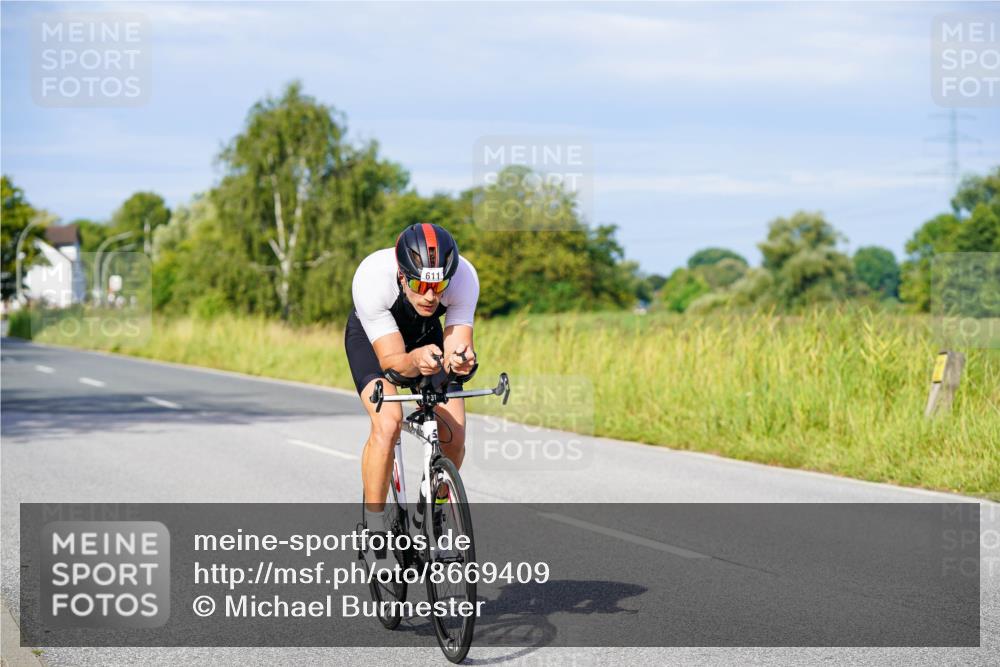 31.08.2025 - Elbe Triathlon Hamburg Michael Burmester http://msf.ph/oto/8669409 31.08.2025 09:52:42 Radfahren 424, 606, 611, 741, 788 meine-sportfotos.de