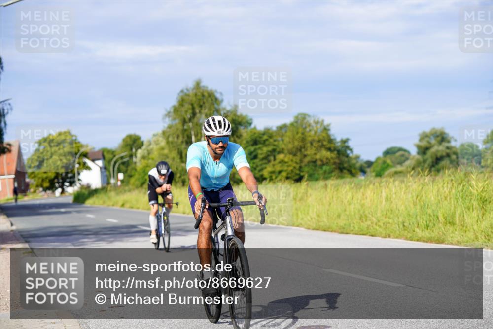 31.08.2025 - Elbe Triathlon Hamburg Michael Burmester http://msf.ph/oto/8669627 31.08.2025 09:53:45 Radfahren 379, 478, 483, 645 meine-sportfotos.de