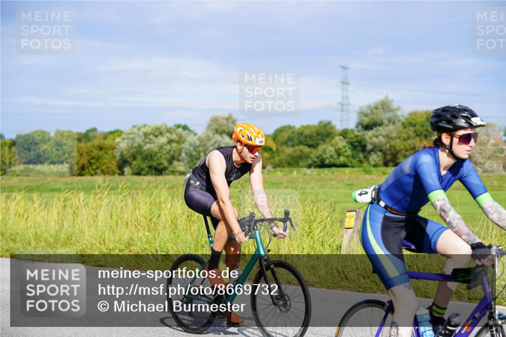 31.08.2025 - Elbe Triathlon Hamburg Michael Burmester http://msf.ph/oto/8669732 31.08.2025 09:54:53 Radfahren 449, 497, 616, 652, 874 meine-sportfotos.de