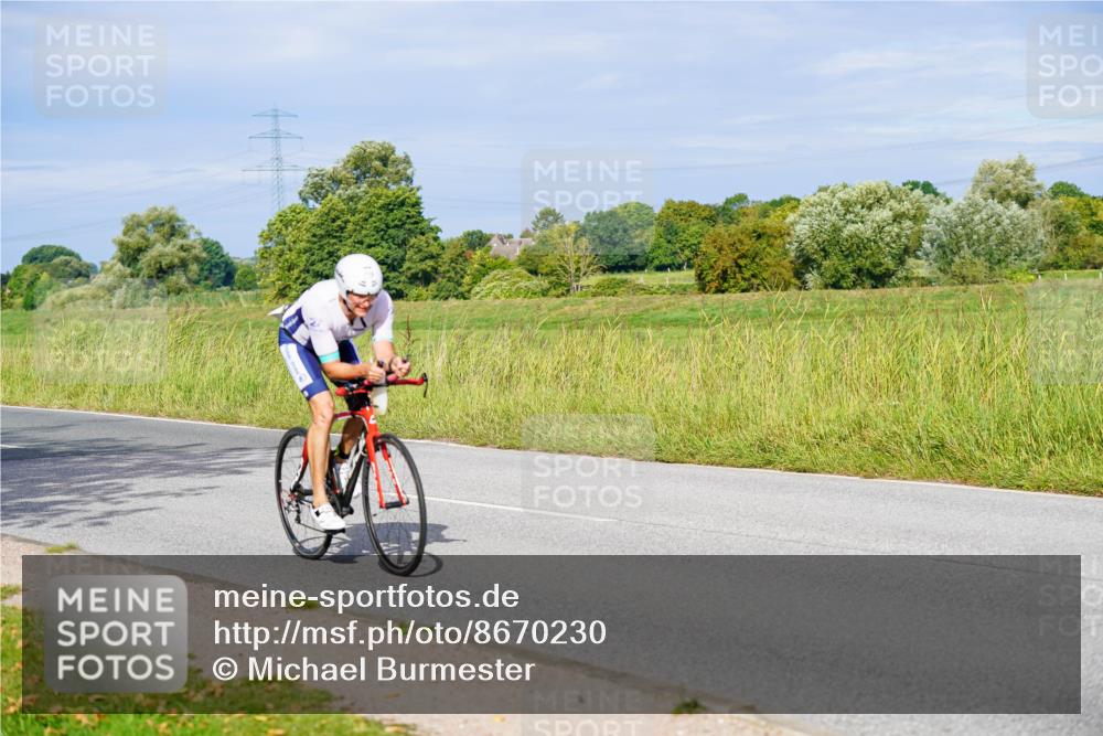 31.08.2025 - Elbe Triathlon Hamburg Michael Burmester http://msf.ph/oto/8670230 31.08.2025 09:58:54 Radfahren 669, 708, 719, 737, 841 meine-sportfotos.de