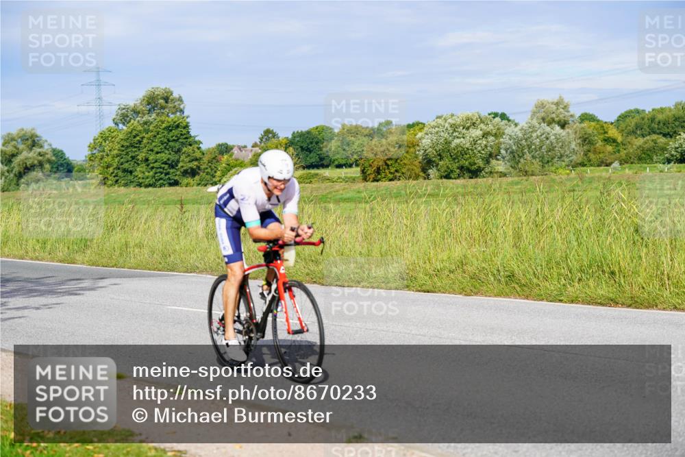 31.08.2025 - Elbe Triathlon Hamburg Michael Burmester http://msf.ph/oto/8670233 31.08.2025 09:58:54 Radfahren 669, 708, 719, 737, 841 meine-sportfotos.de
