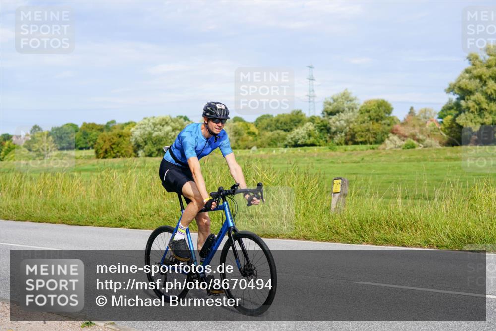 31.08.2025 - Elbe Triathlon Hamburg Michael Burmester http://msf.ph/oto/8670494 31.08.2025 09:59:51 Radfahren 455, 469, 494, 527, 667 meine-sportfotos.de