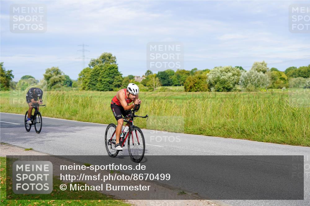 31.08.2025 - Elbe Triathlon Hamburg Michael Burmester http://msf.ph/oto/8670499 31.08.2025 09:59:54 Radfahren 455, 494, 527, 667, 756, 787 meine-sportfotos.de