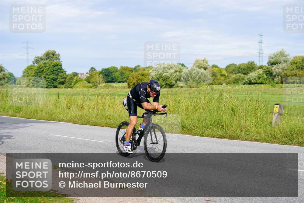 31.08.2025 - Elbe Triathlon Hamburg Michael Burmester http://msf.ph/oto/8670509 31.08.2025 09:59:55 Radfahren 455, 494, 527, 756, 787 meine-sportfotos.de