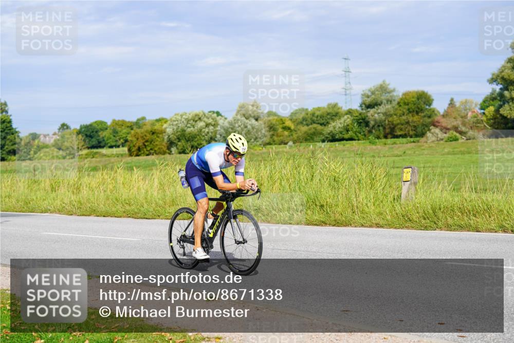 31.08.2025 - Elbe Triathlon Hamburg Michael Burmester http://msf.ph/oto/8671338 31.08.2025 10:02:35 Radfahren 754, 930 meine-sportfotos.de