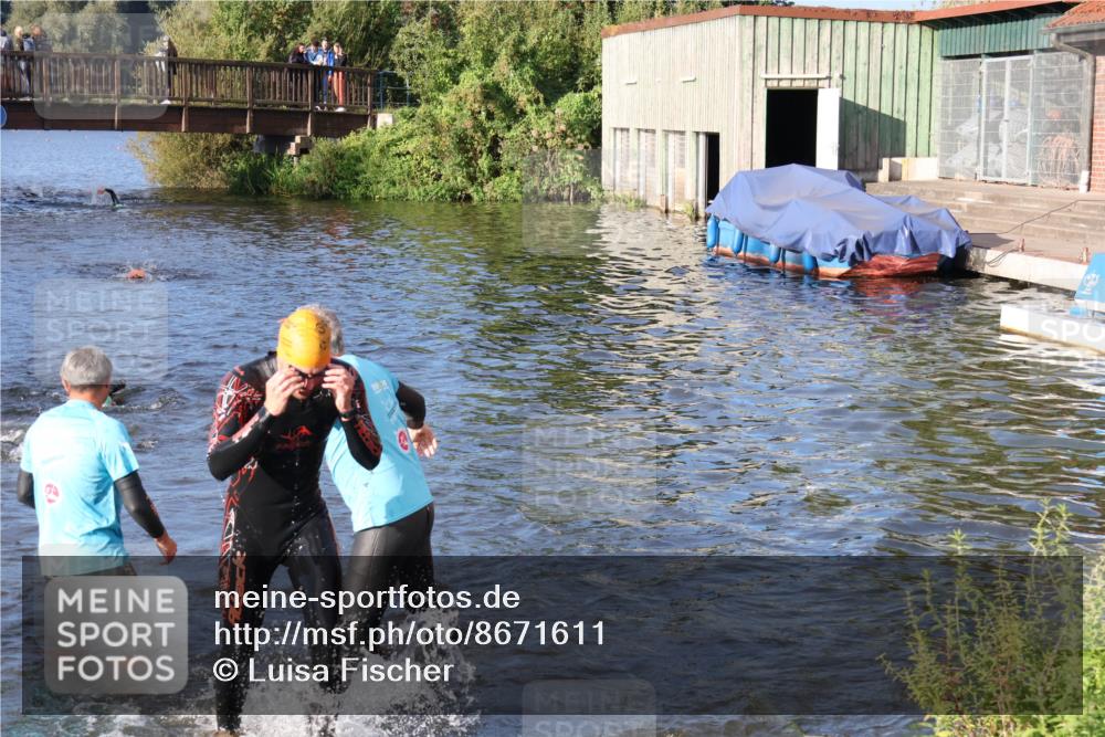 31.08.2025 - Elbe Triathlon Hamburg Luisa Fischer http://msf.ph/oto/8671611 31.08.2025 08:31:46 Schwimmen 182, 189, 207 meine-sportfotos.de